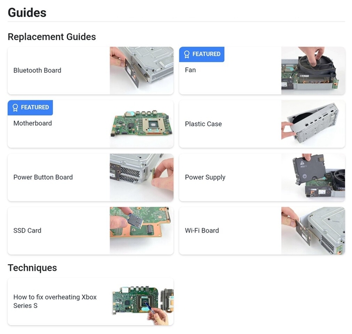 iFixit讓你可以自己動手修Xbox Series S主機，但光主機板價格幾乎與全新主機一樣貴