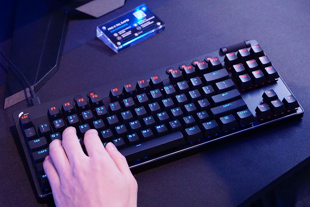 Logitech G PRO X TKL RAPID首款類比磁軸電競鍵盤：自訂觸發點及 KEY PRIORITY 等功能、建議售價 6,490 元