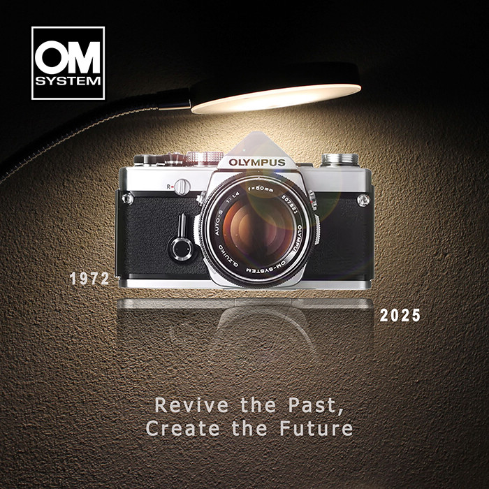 OM SYSTEM 今年第一款新機預告圖突然現身！會是複刻經典的 OM-1 嗎？