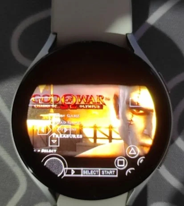 玩家成功在Galaxy Watch 5 以 60 幀運行《俠盜獵車手：罪惡城市》，連《戰神》也能跑