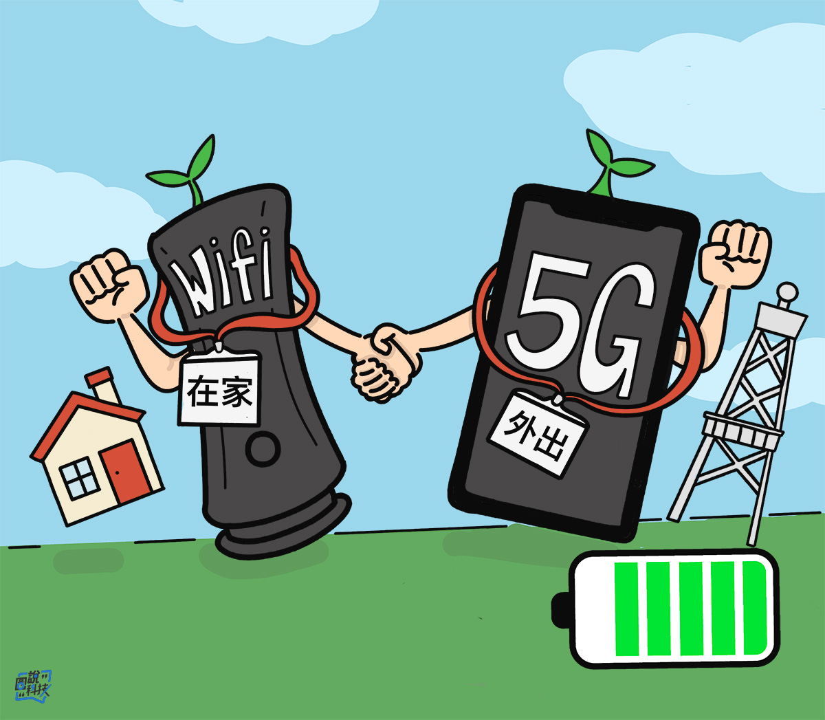 在家上網「行動切 Wi-Fi」，大可輕鬆做永續！