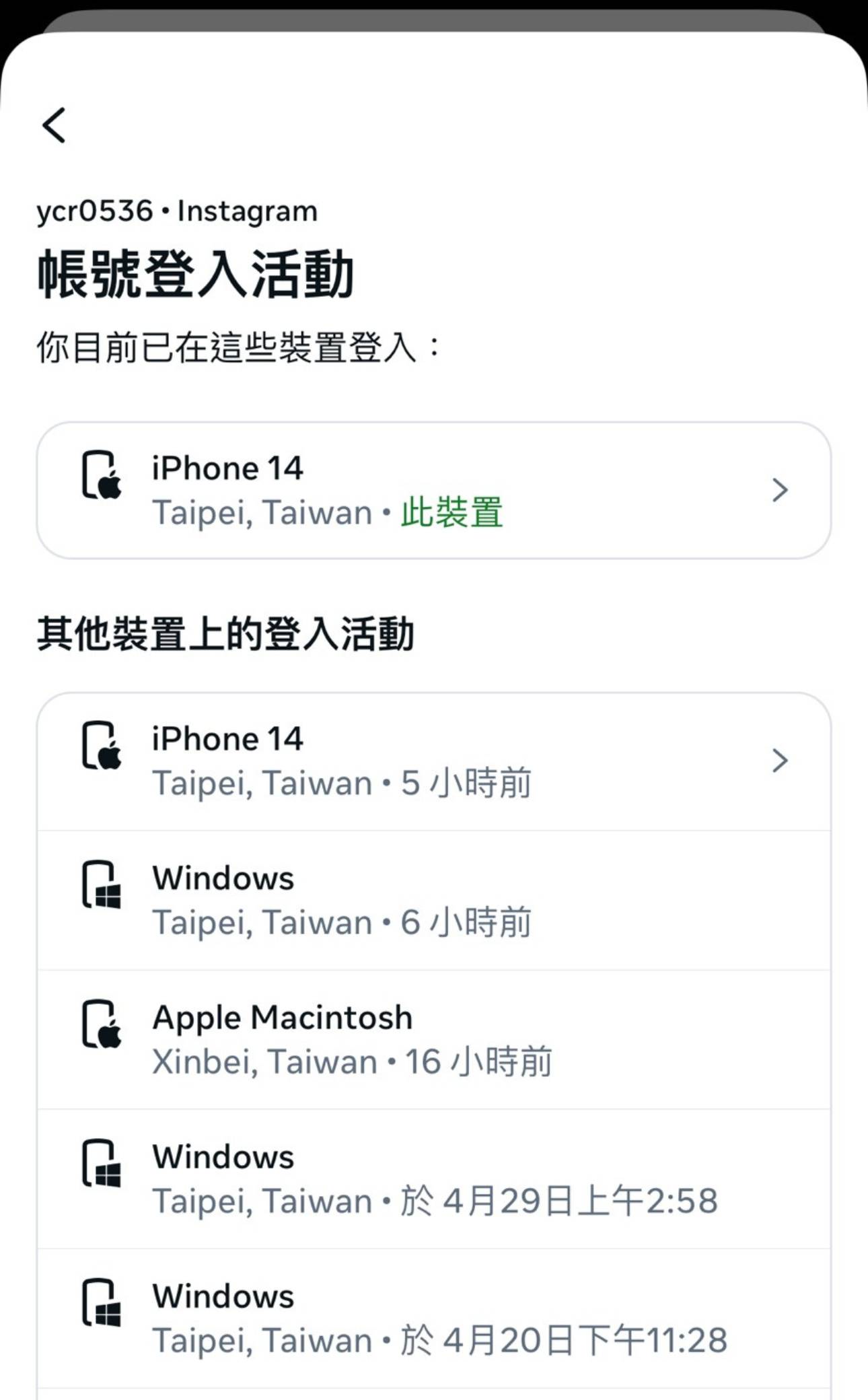 如何查看IG 帳號是否有不明裝置登入？ | T客邦