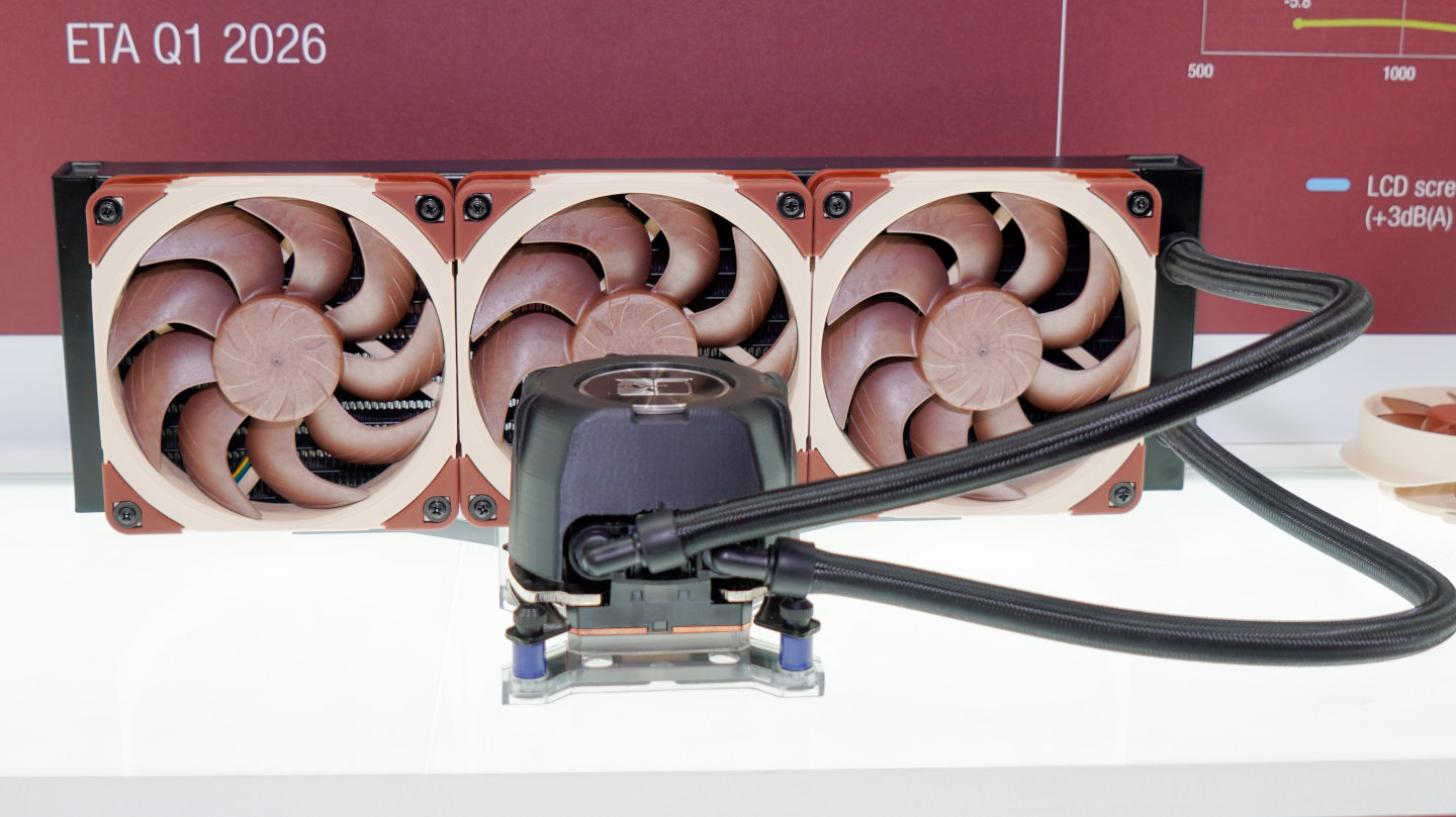 Noctua預計2026年第1季推出一體式水冷散熱器。