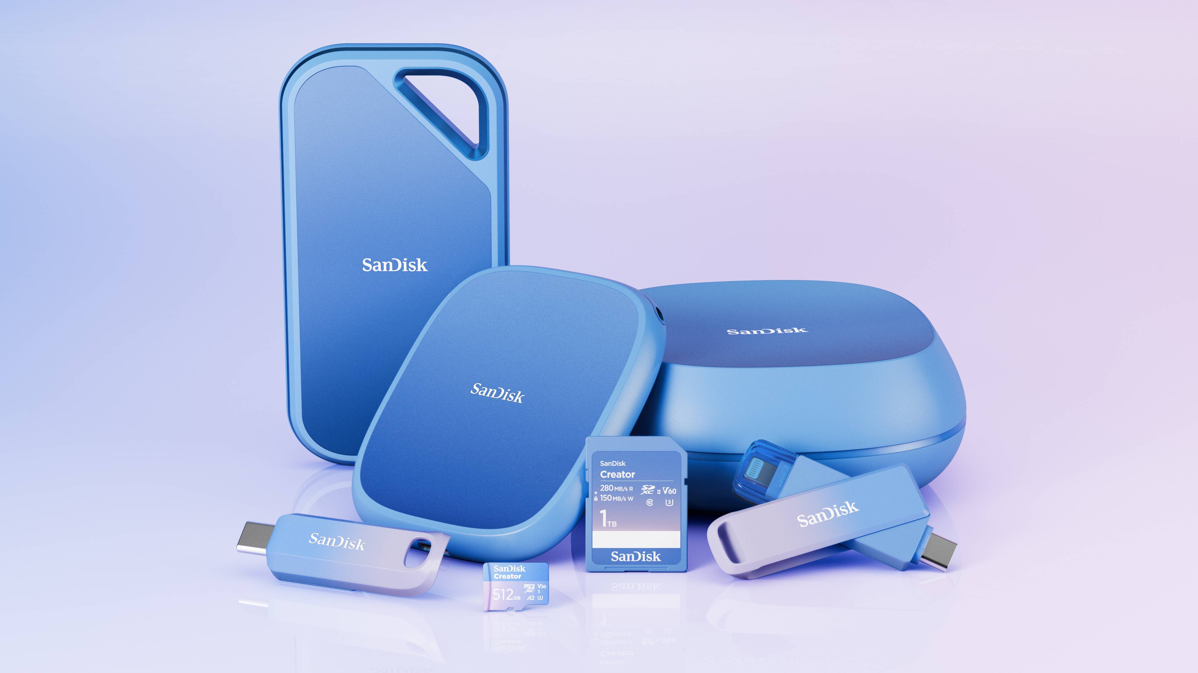 SanDisk 推出全新 Creator Series 產品線，全面支援內容創作者對於儲存的多元需求