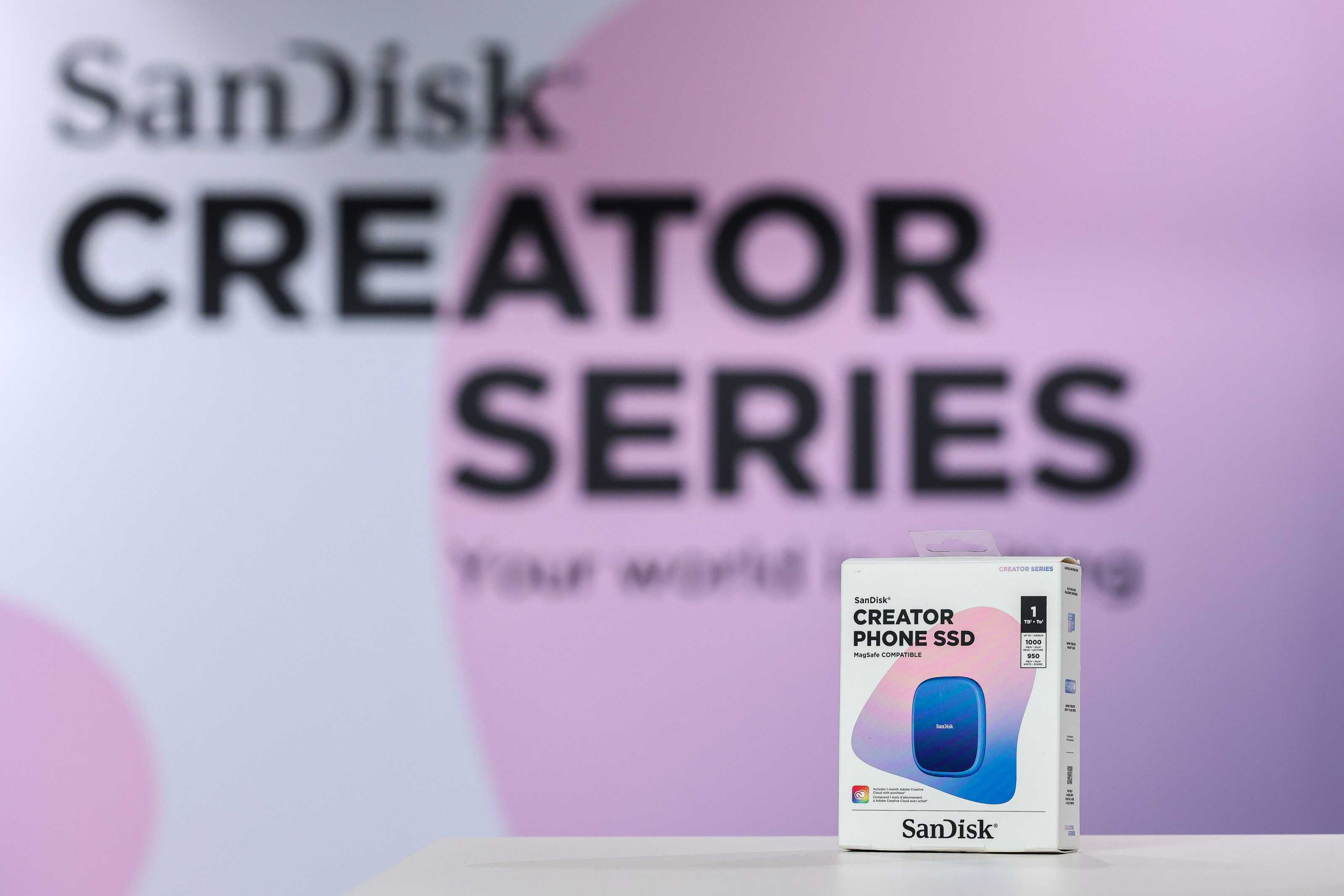 SanDisk 推出全新 Creator Series 產品線，全面支援內容創作者對於儲存的多元需求