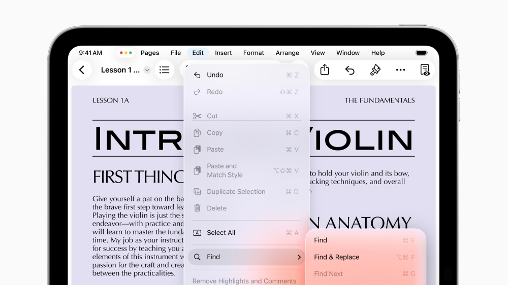 iPadOS 26 提供更類似 macOS 的操作體驗，強化檔案管理與音訊錄製功能