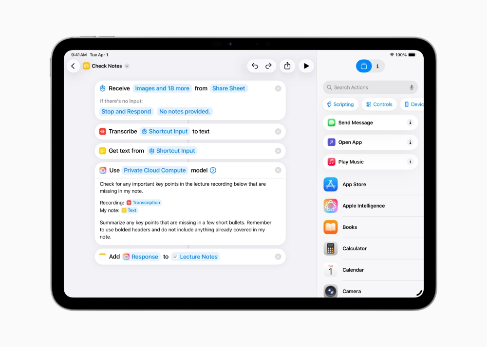 iPadOS 26 提供更類似 macOS 的操作體驗，強化檔案管理與音訊錄製功能