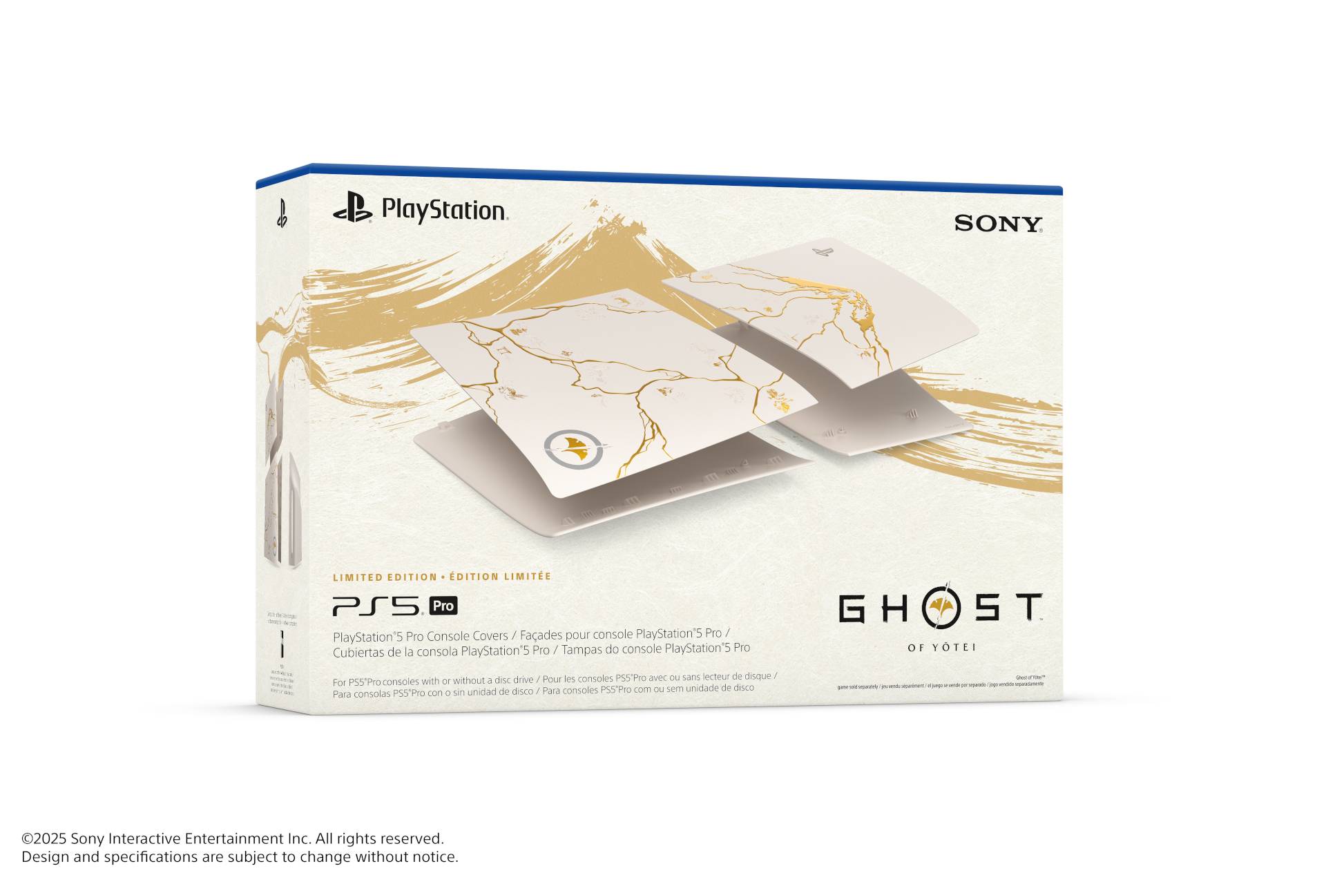 《羊蹄山戰鬼》黃金限量版 PS5 主機同捆組曝光，致敬北海道羊蹄山與日本傳統工藝