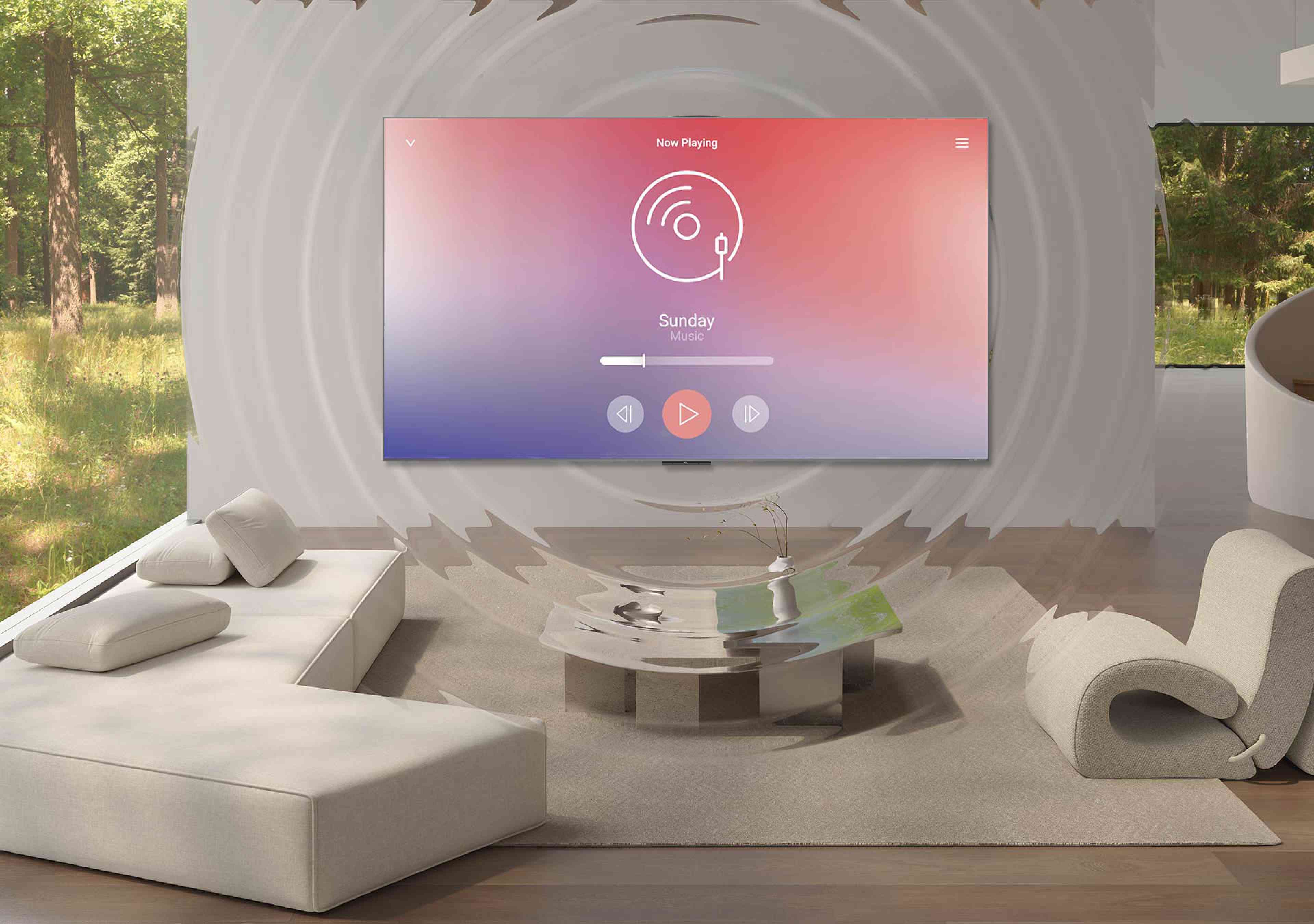 TCL 導入 Bang & Olufsen 專業調音技術，呈現層次豐富、臨場感十足的劇院級音效體驗。