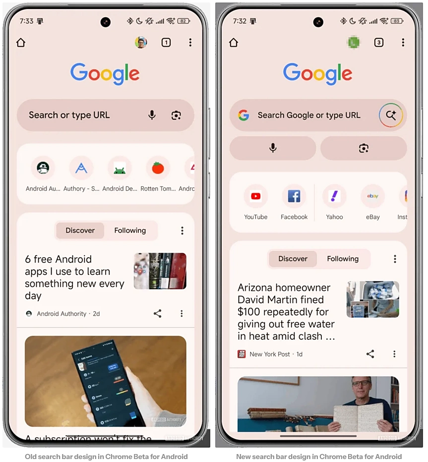 手機版搶先！Google Chrome 曝光全新搜尋介面，AI 模式讓你一鍵搜尋更智慧！