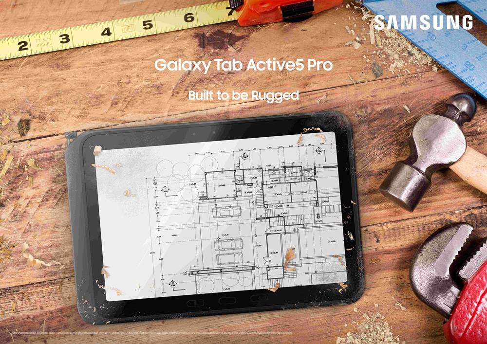 三星推出 Galaxy Tab Active5 Pro，主打軍規防護、可換電池、熱差拔不斷電