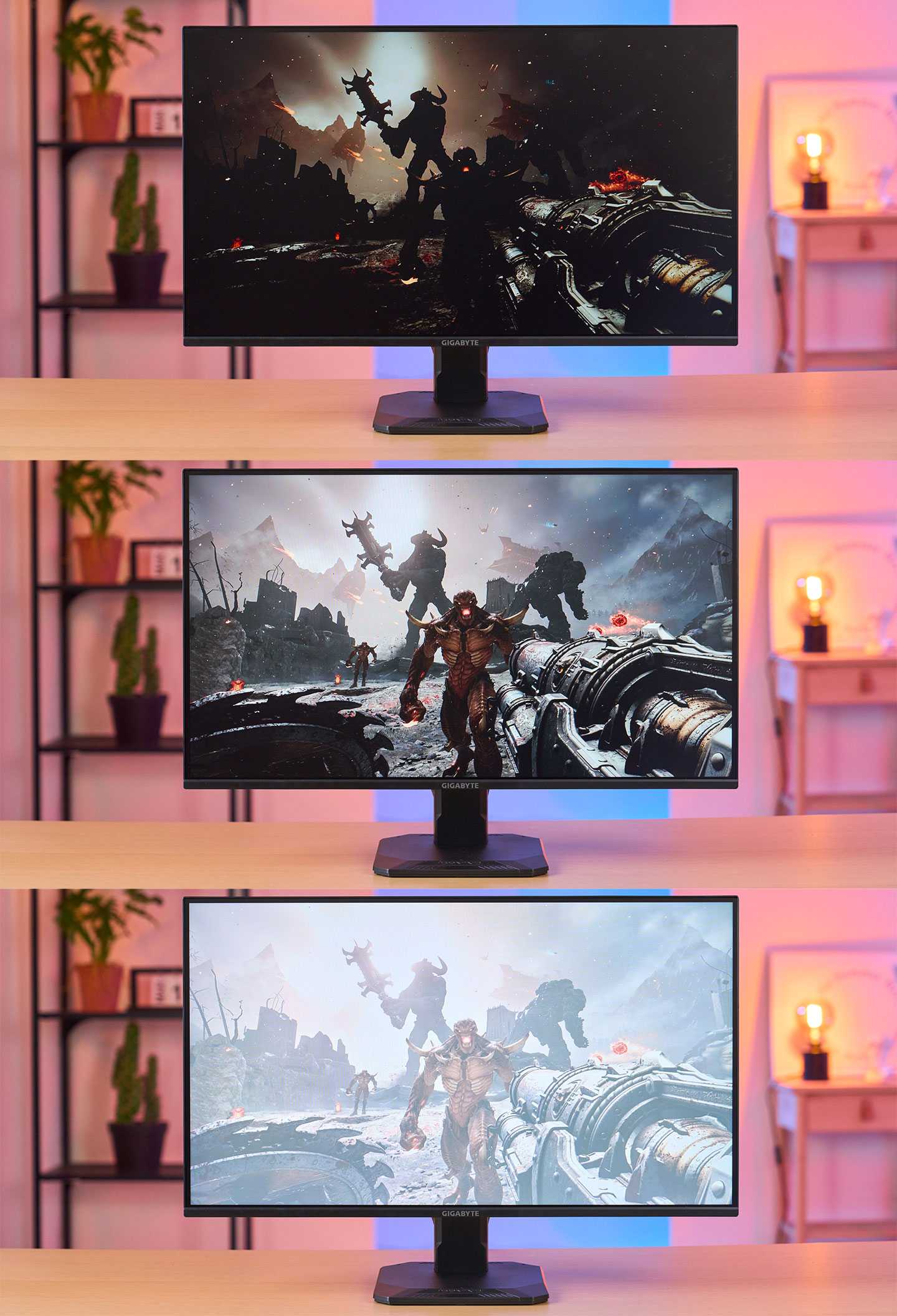 黑平衡」功能可以快速提升畫面的整體亮度，且調整的範圍極大，上圖我可以比較一下黑平衡調整至最低「0」（圖上）、居中「10」（圖中）與最大「20」（圖下）的差異。