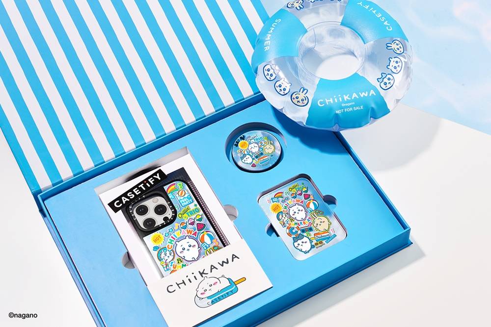 CASETiFY 攜手吉伊卡哇推夏日聯名系列，可客製手機殼與多款電子配件