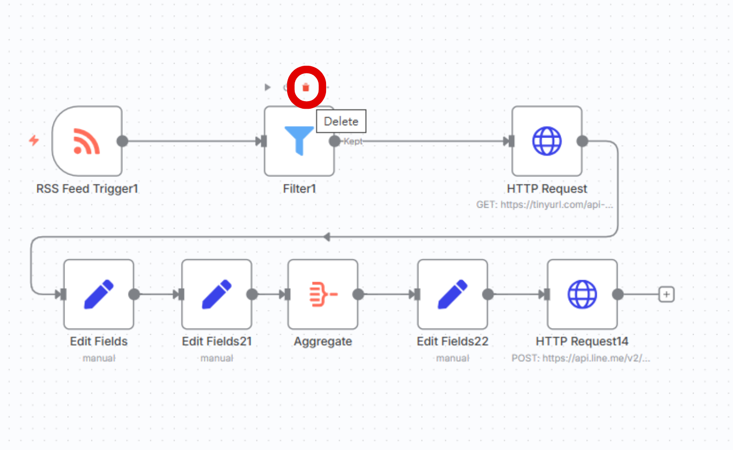 如何用 n8n 打造生活情報網，將天氣預報、優惠資訊、財金新聞、疾管署最新消息直送 LINE 通知你