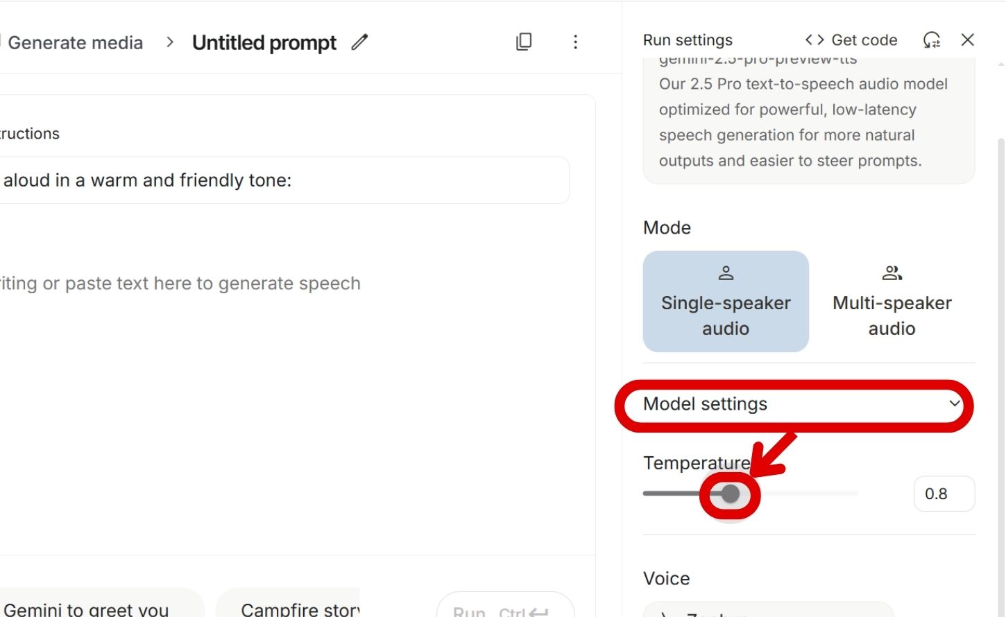 如何用 Google AI Studio 生成腳本，打造單人、雙人 Podcast ，並將音檔下載使用