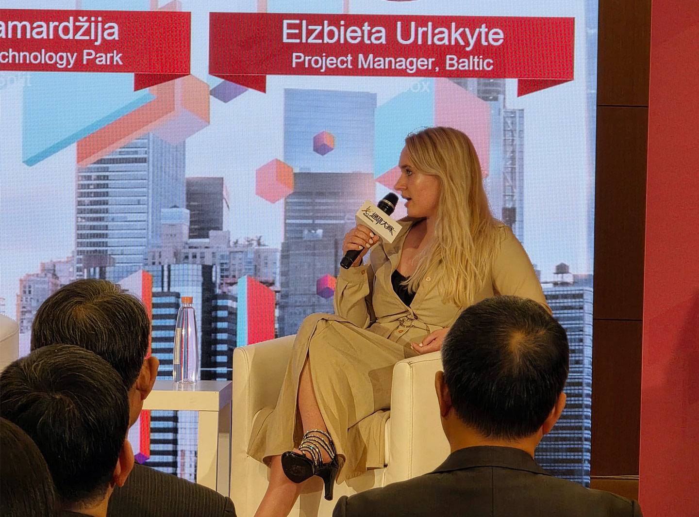 Elzbieta Urlakyte 建議臺灣新創團隊可以將波羅的海、北歐地區作為進入歐洲市場的切入點，當地科技生態環境成熟，能成為首波驗證與擴散的基礎。