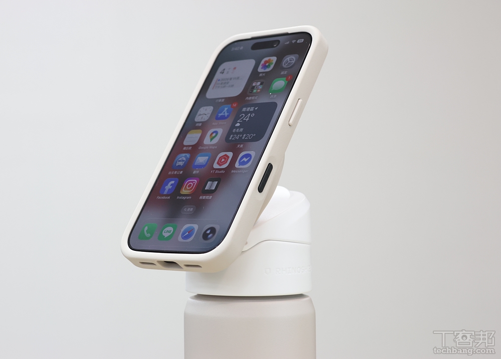 iPhone 17 的好朋友！犀牛盾 SolidX/Clear 保護殼、AquaStand 磁吸水壺開箱