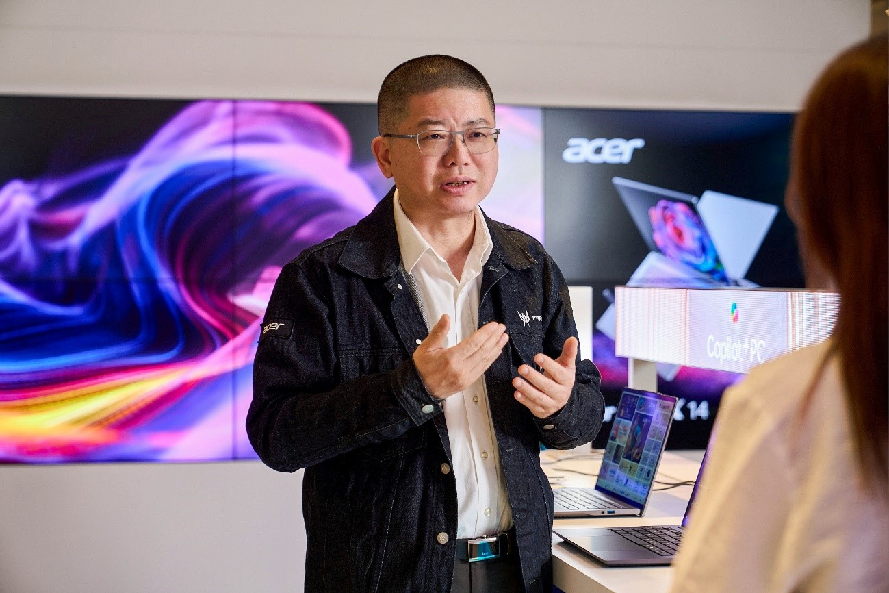 專訪宏碁台灣區營運長張世欣，從硬體邁向智慧終端生態系，Acer AI PC 加速推動個性化學習與智慧校園發展