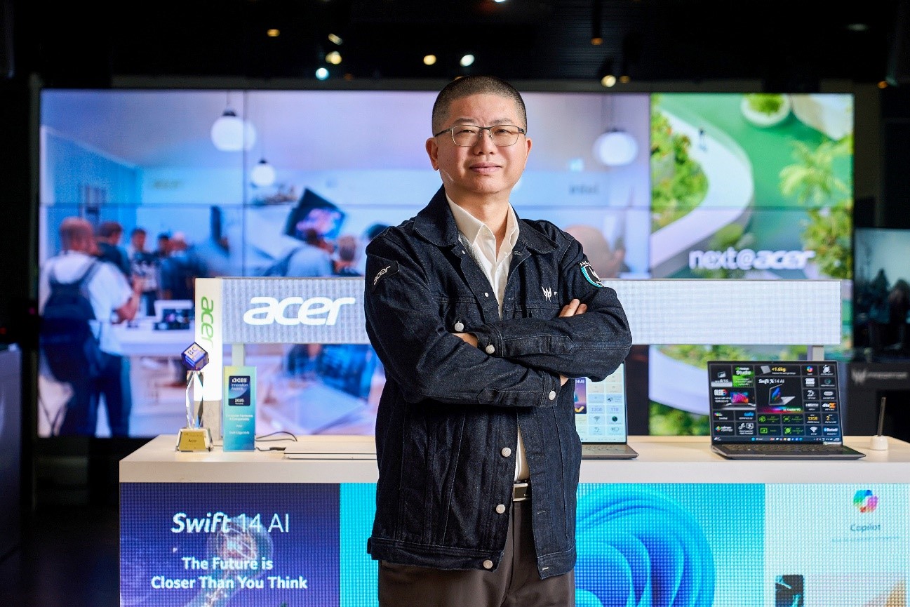 專訪宏碁台灣區營運長張世欣，從硬體邁向智慧終端生態系，Acer AI PC 加速推動個性化學習與智慧校園發展