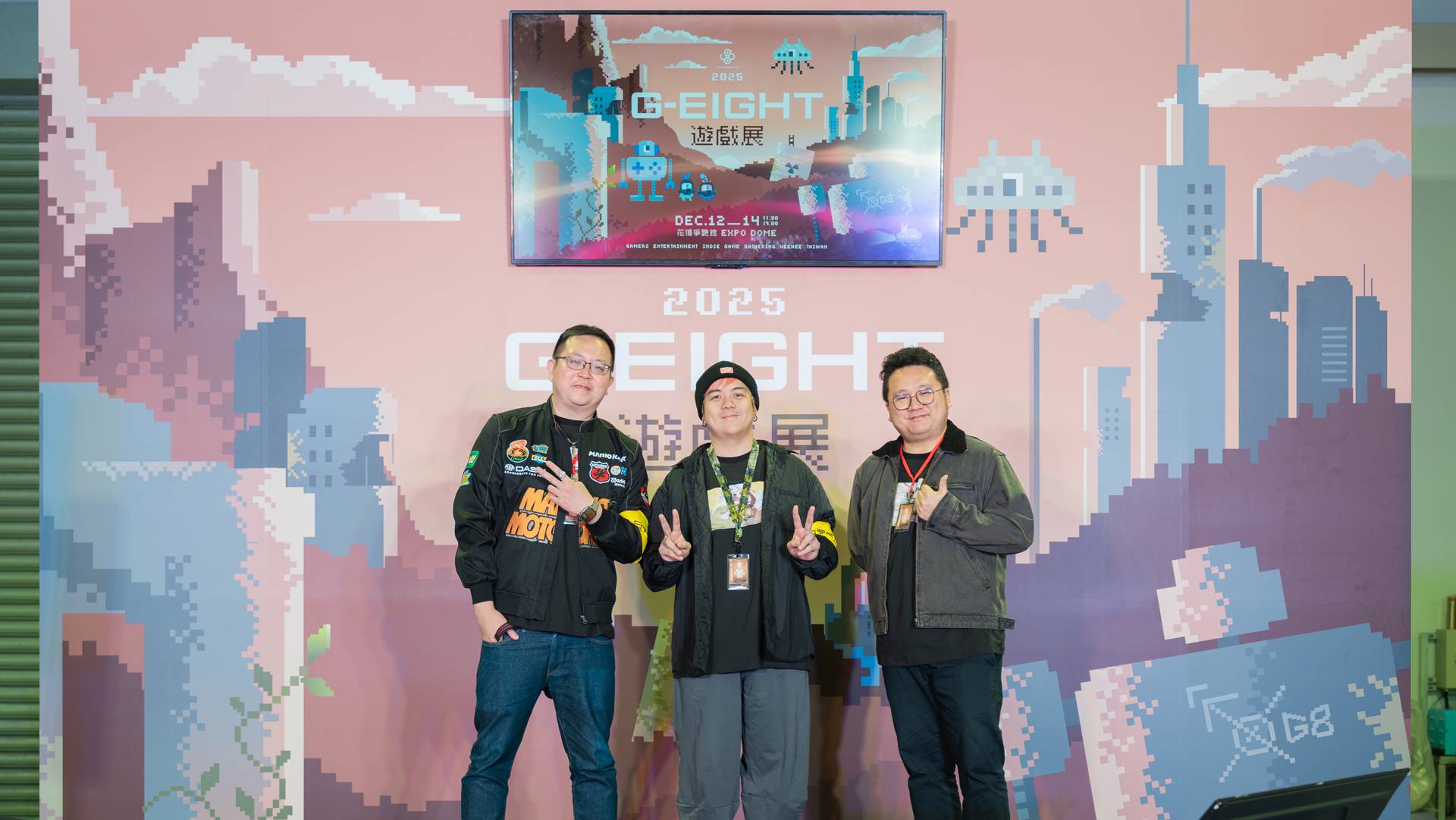 亞洲獨立遊戲盛會 G-EIGHT 台北開幕：126 家團隊齊聚，預售票成長 20%