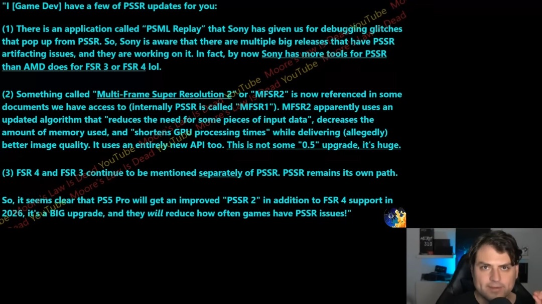 PS5 Pro 還能更強？傳 PSSR 2 於 2026 年登場，畫質對標 FSR 4