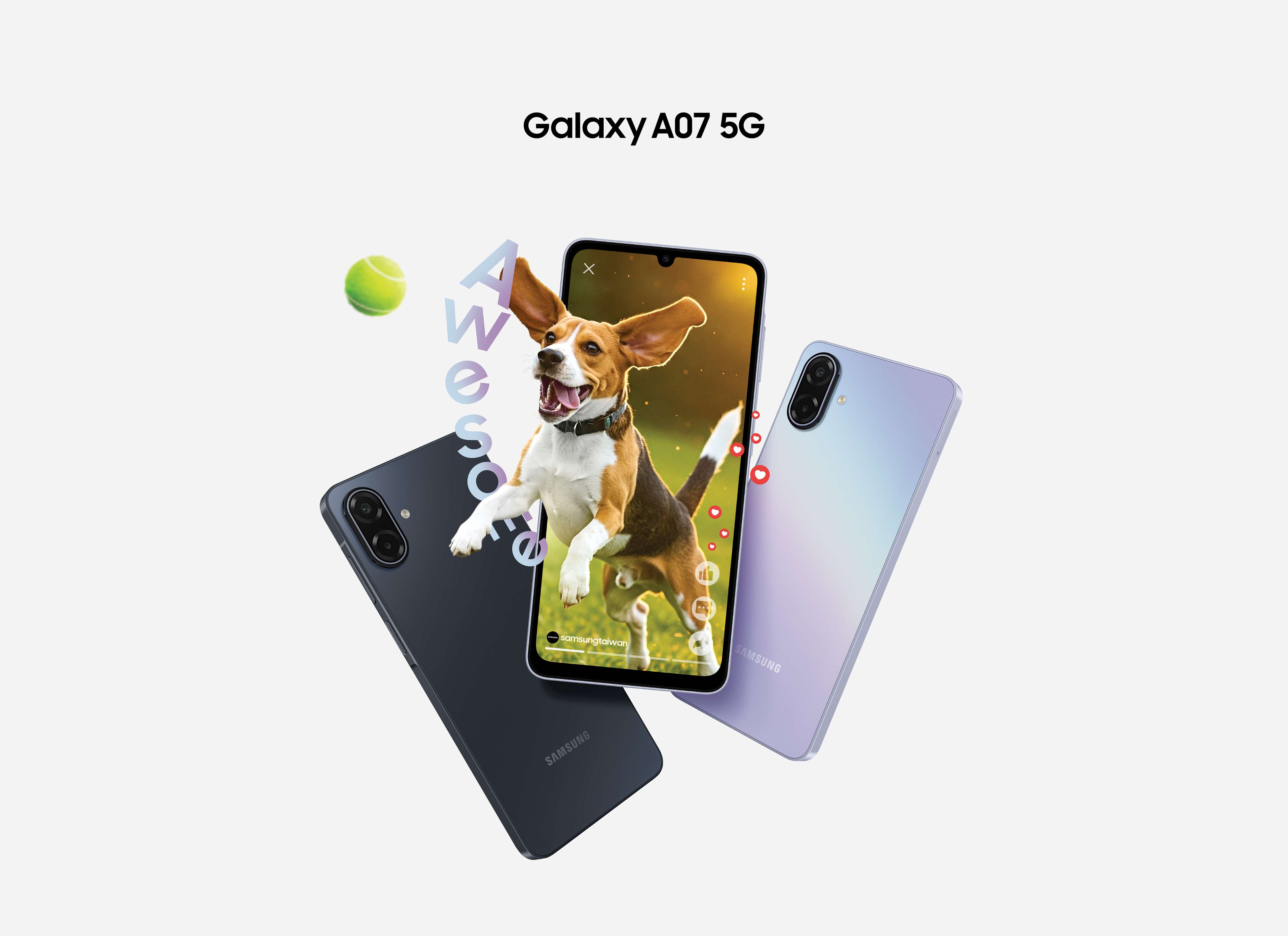 六千有找！三星 Galaxy A07 5G 在台上市，導入 Gemini AI 和搜尋圈
