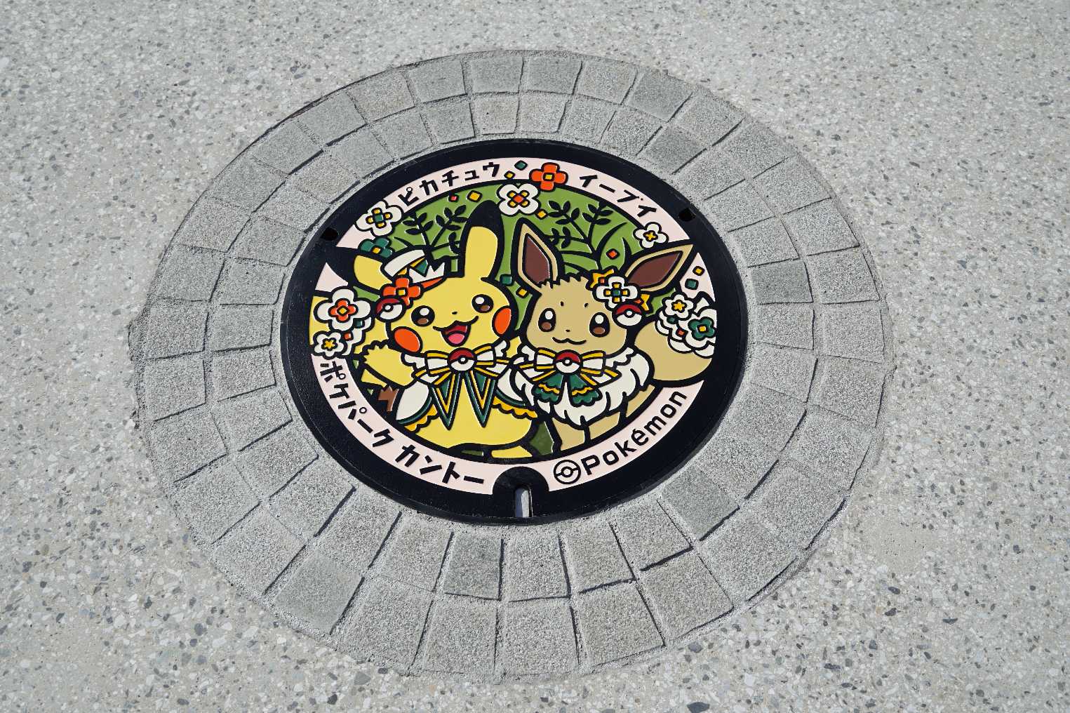 找找看園區專屬的人孔蓋在哪裡？