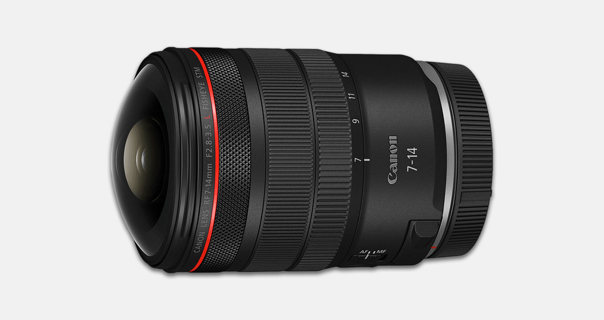 Canon 發表 RF 7-14mm F2.8-3.5 L Fisheye STM 與 RF 14mm F1.4L VCM 兩款新鏡頭