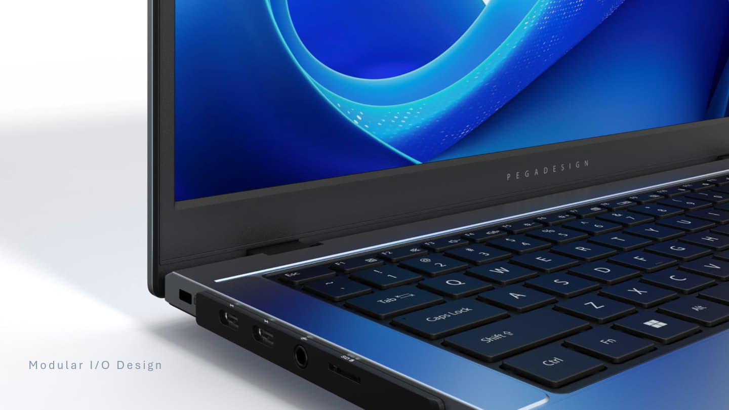 M16P Optimus的特色之一就是機身左右兩側的模組化I/O子板。