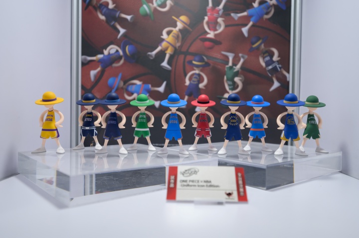 「TAMASHII SPOT TAIPEI Gallery Showcase」來了！航海王 x NBA 聯名商品、機動戰士鋼彈登場