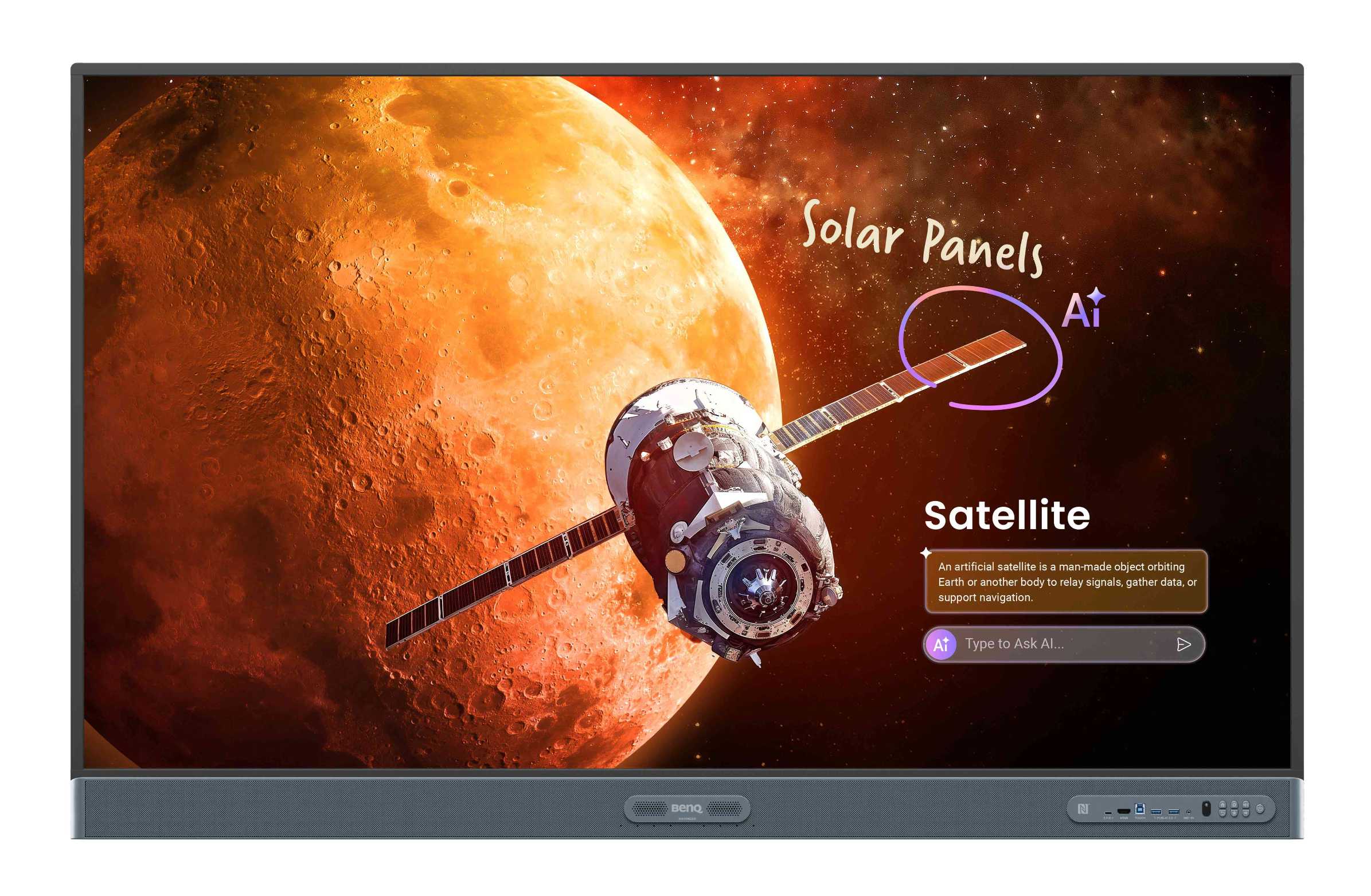 BenQ 發表教育互動觸控顯示器 RP05，搭載 MediaTek Genio 720 與 10 TOPS AI 算力，主打智慧教室應用