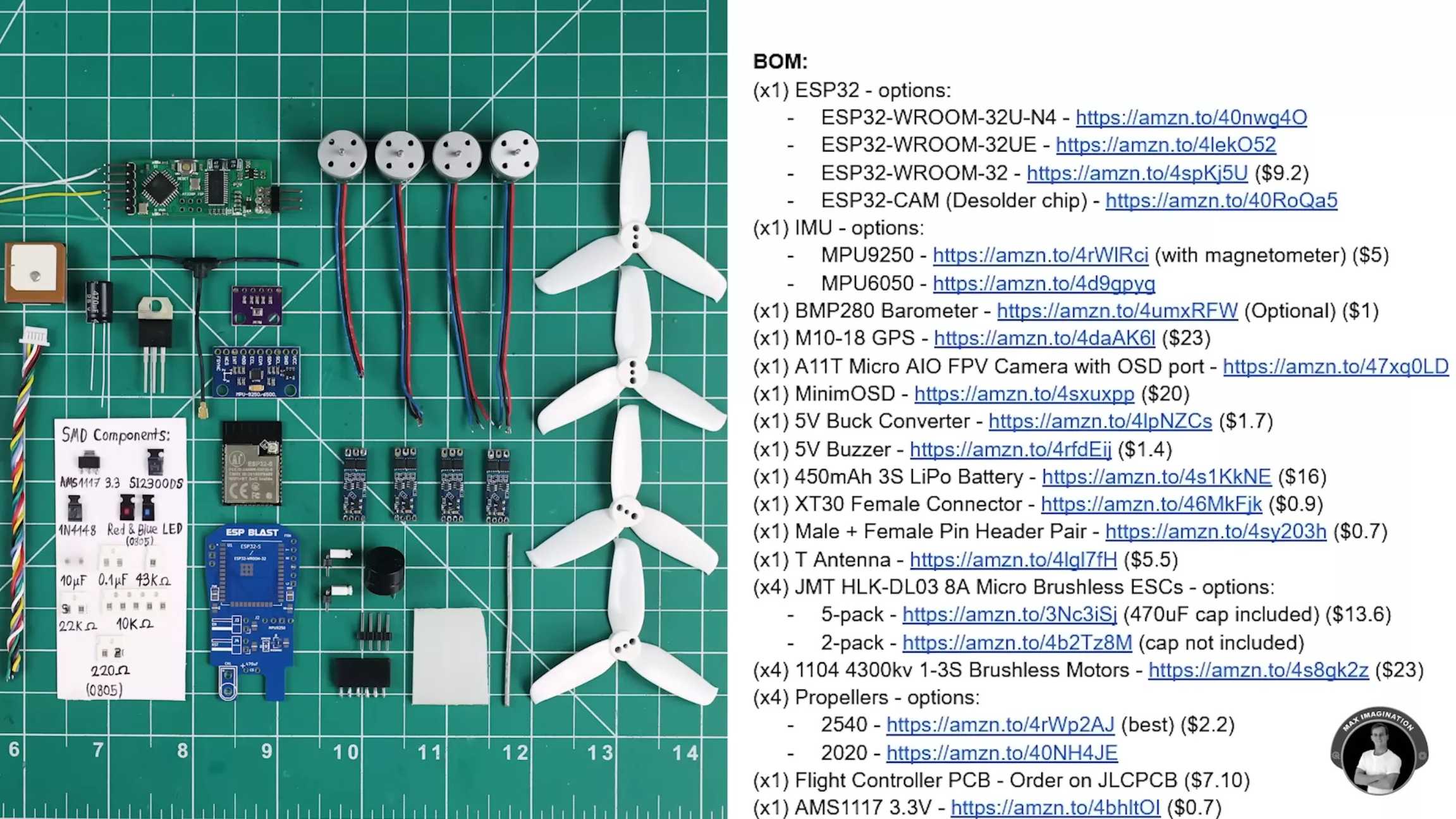 CP值爆表！工程師教你用ESP32開發板自製無人機，不到五千元就能體驗百公里時速