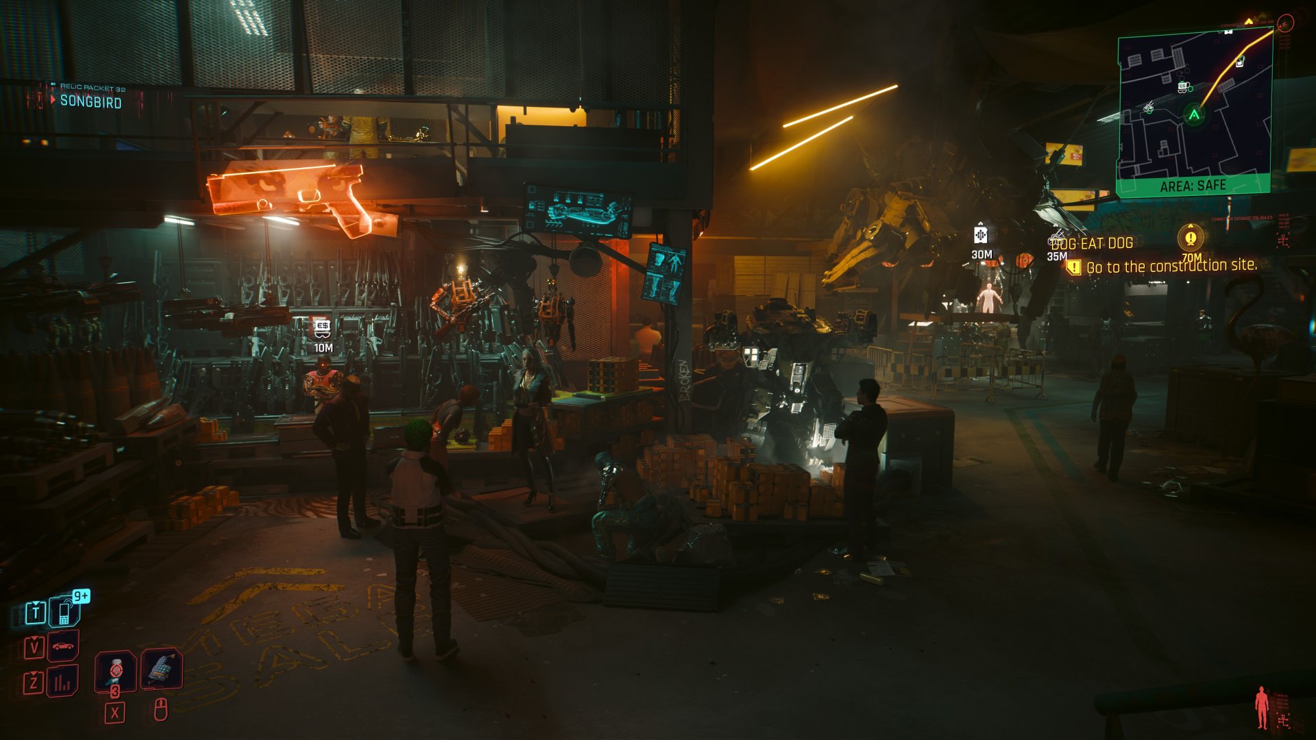 開啟DLSS超解析度Auto搭配6X多重畫格生成，遊戲畫面看起來相當自然沒有明顯破綻。