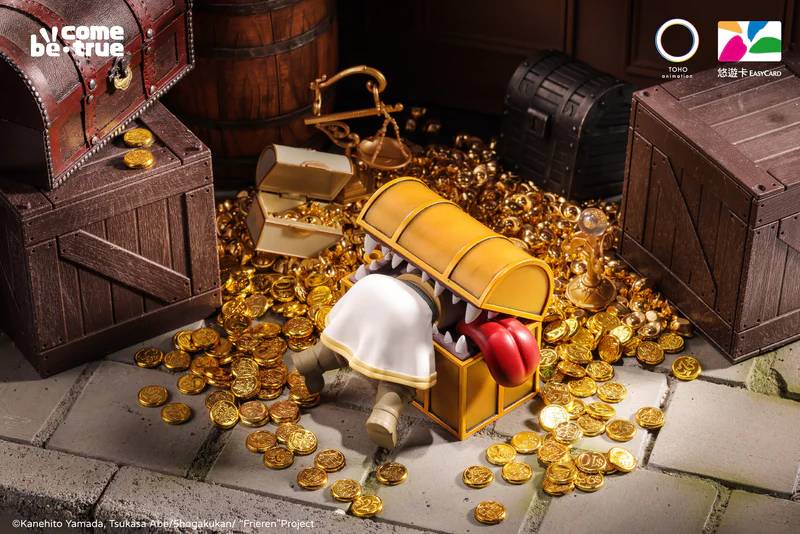 《葬送的芙莉蓮》立體悠遊卡開放預購！「寶箱怪」進化金色版亮相