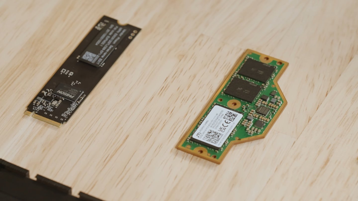 Core Ultra系列3主機板支援LPCAMM2介面記憶體與PCIe Gen 5x4固態硬碟。