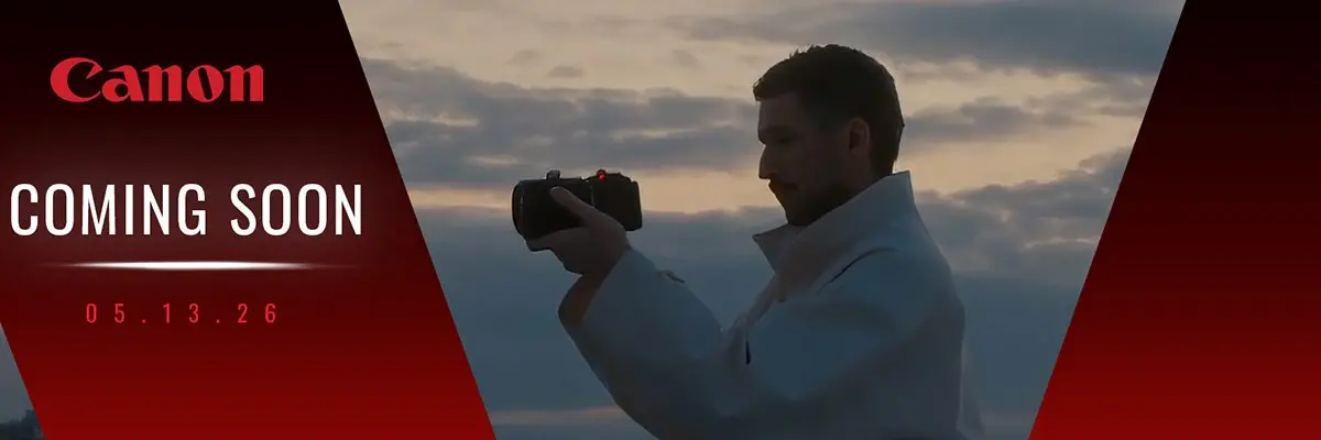 Canon EOS R6 V 宣傳照流出！一覽新機外觀設計與電動變焦新鏡體積等細節