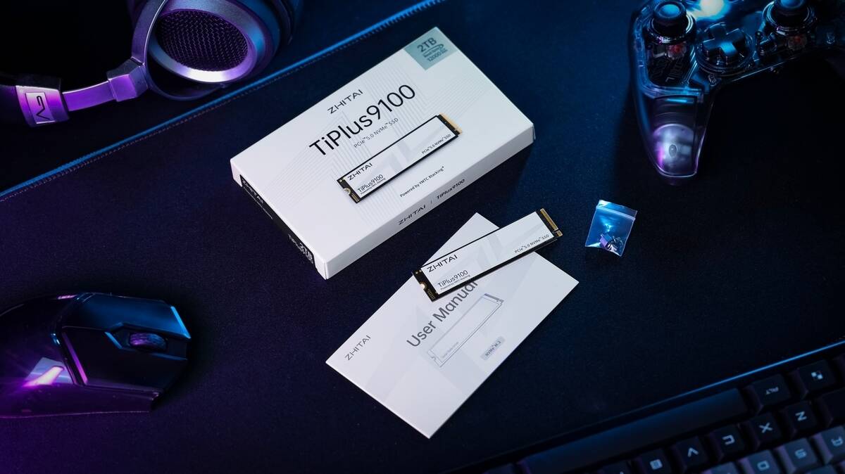 致態 ZHITAI TiPlus9100 旗艦 PCIe 5.0 SSD 登台：Xtacking 4.0 技術加持、12,000MB/s 極速，售價 8,189 元（1TB）起