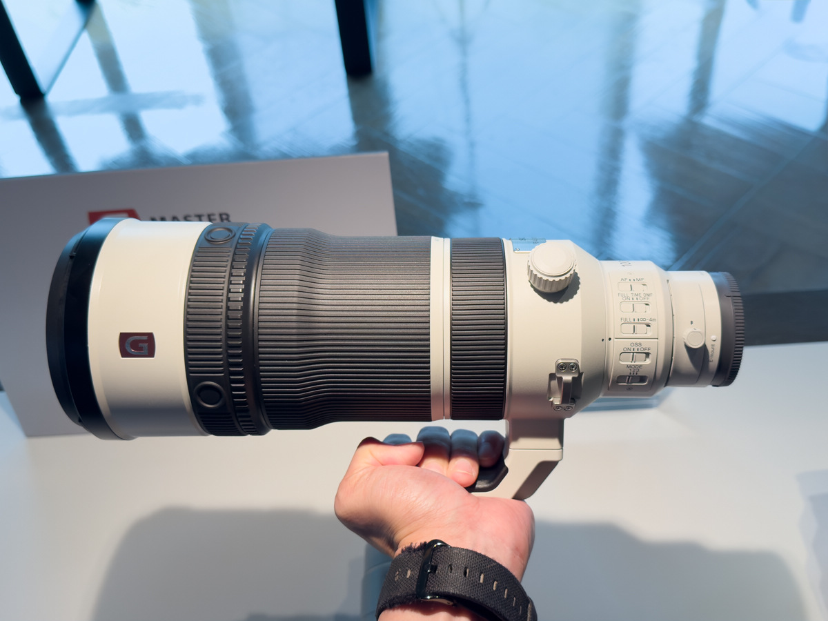 FE 100-400mm F4.5 GM OSS。
