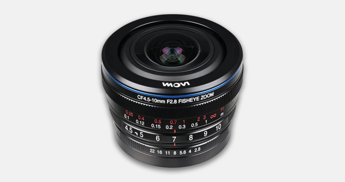 蛋糕大小的魚眼變焦鏡!Laowa 4.5-10mm F2.8 CF 正式登場