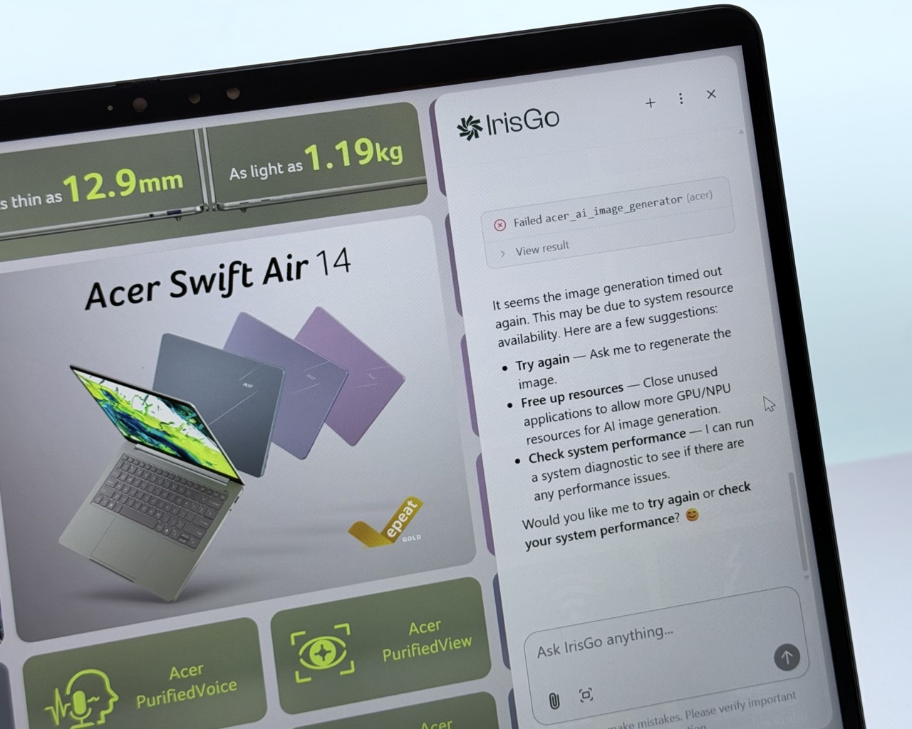 【COMPUTEX 2026】Acer Swift 雙機齊發：Swift Air 14 挑戰 MacBook Neo，Swift Spin 14 AI 續航 26 小時