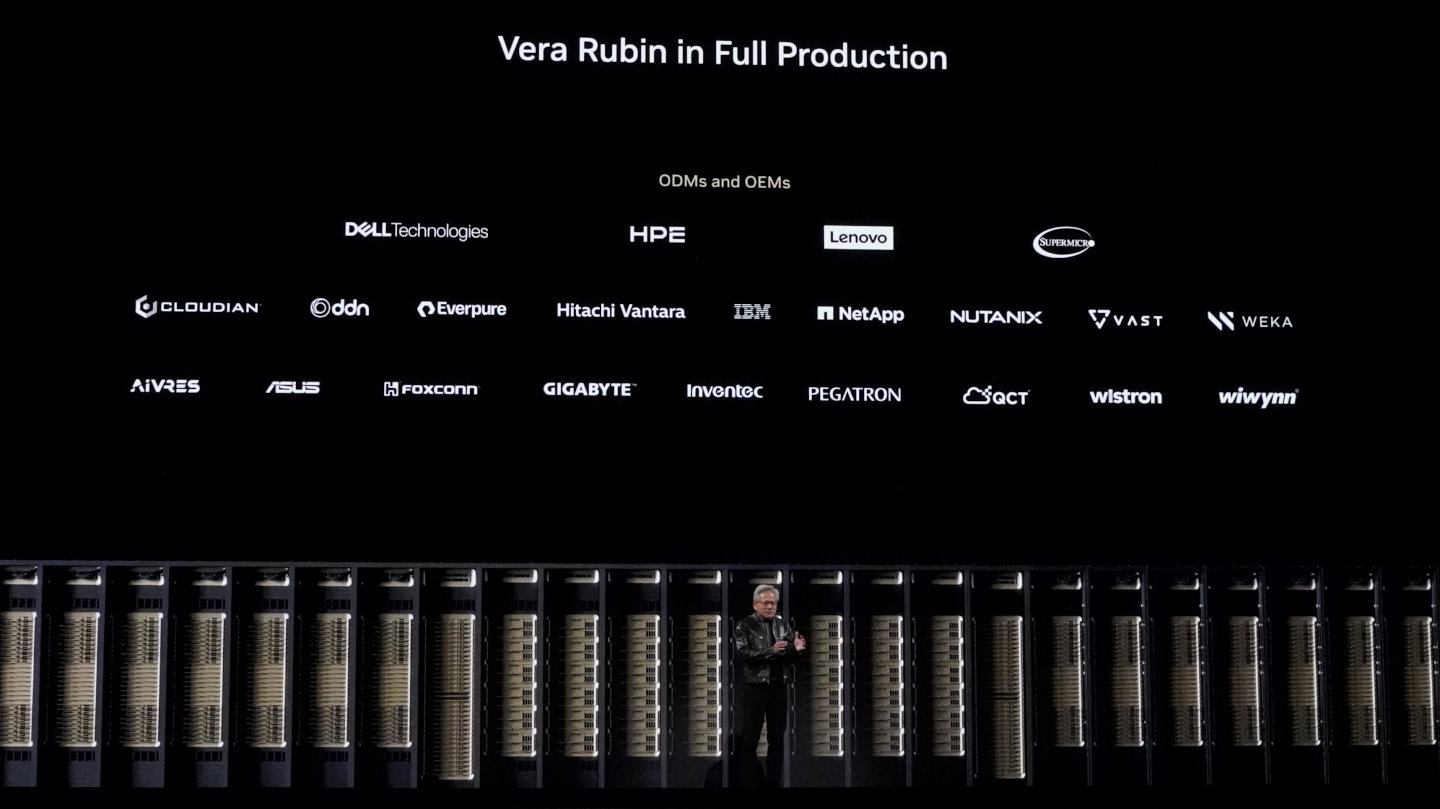 Vera Rubin系列產品已經進入全面量產階段，不久之後我們就可以看到新產品的應用實例。