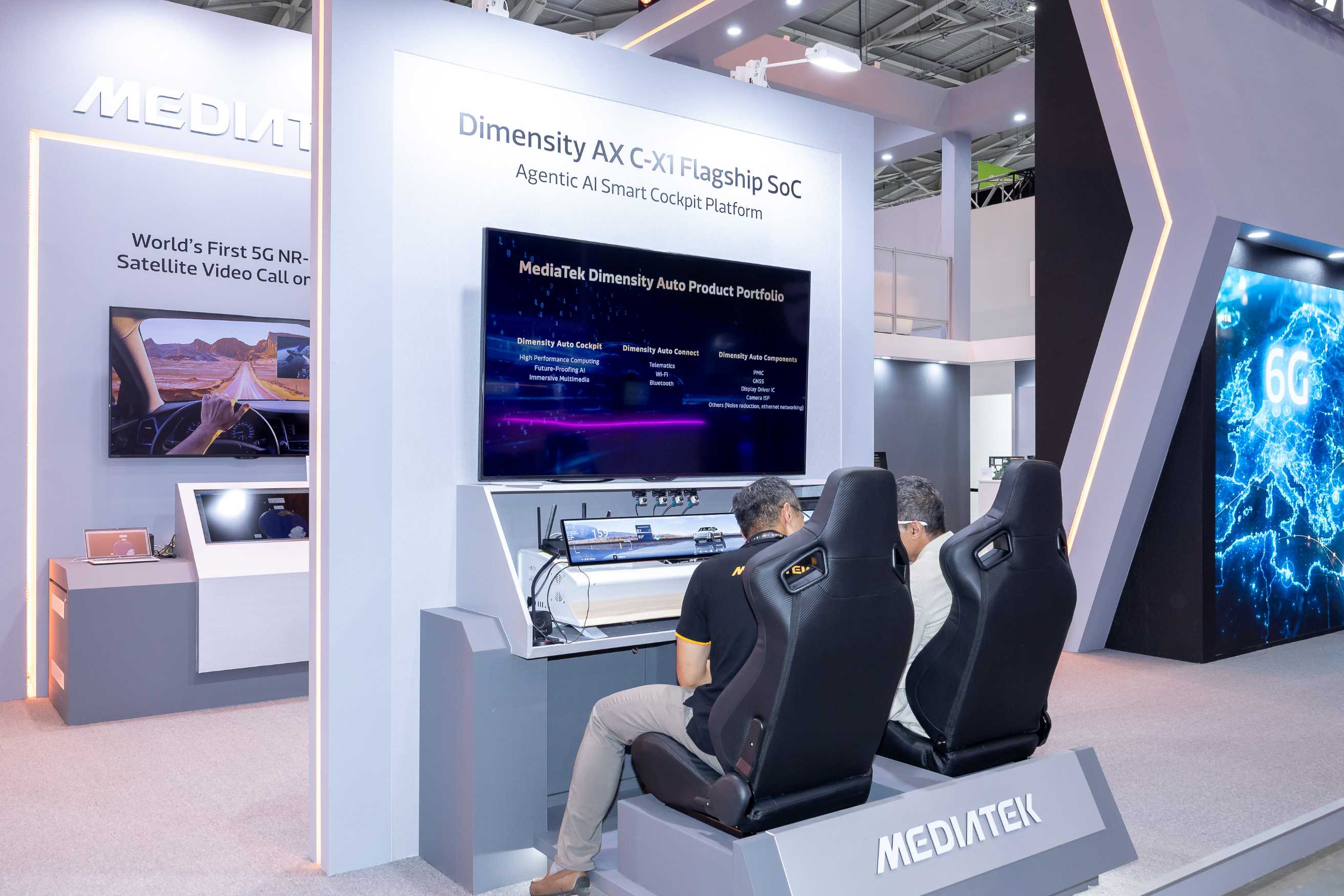 【COMPUTEX 2026】聯手 NVIDIA 打造 AI 超級電腦！聯發科 C-X1 晶片讓汽車變身 3A 遊戲座艙