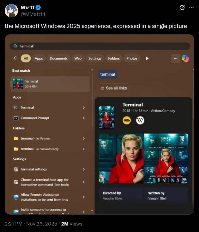 Windows 11 搜尋終於變好用了！全新「子字串搜尋」功能登場，檔案名稱只記得一半也搜得到