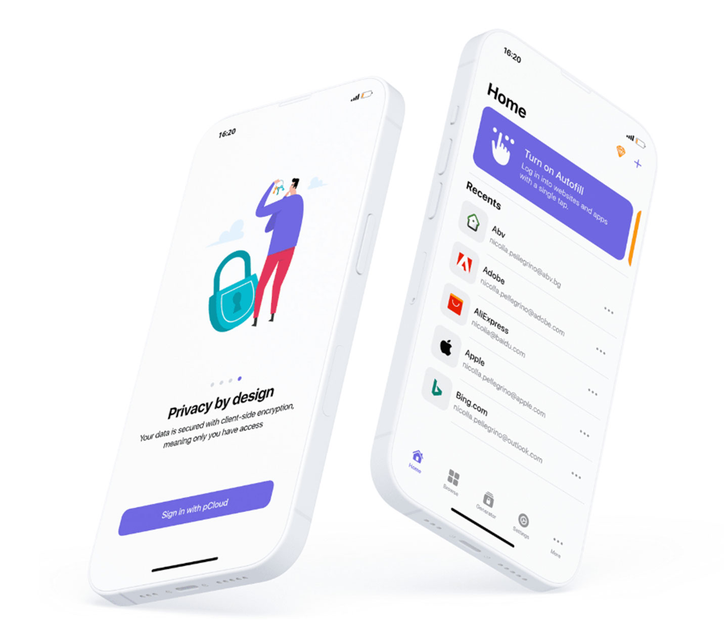 pCloud Pass Premium 也能進行跨平台、跨裝置的存取。