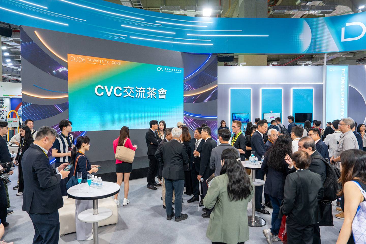 展期中舉辦的 CVC 媒合會活動，成為新創團隊與各大企業直面交流的最佳機會。