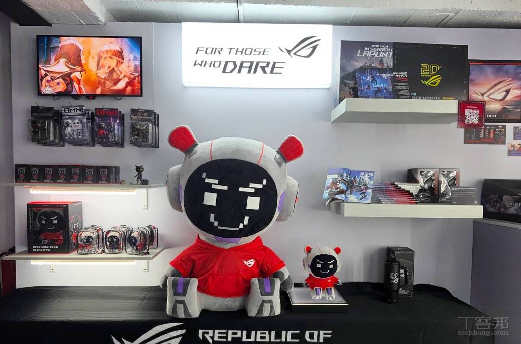 華碩 ROG 20 週年快閃店進駐中山商圈:現場展示全新電競筆電與限量 DIY 組裝套裝