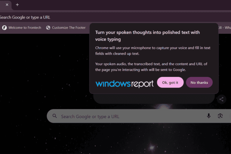 不再依賴微軟 Windows 內建語音!Google Chrome 正測試原生「語音輸入」:實測懸浮面板與語音操控文字編輯