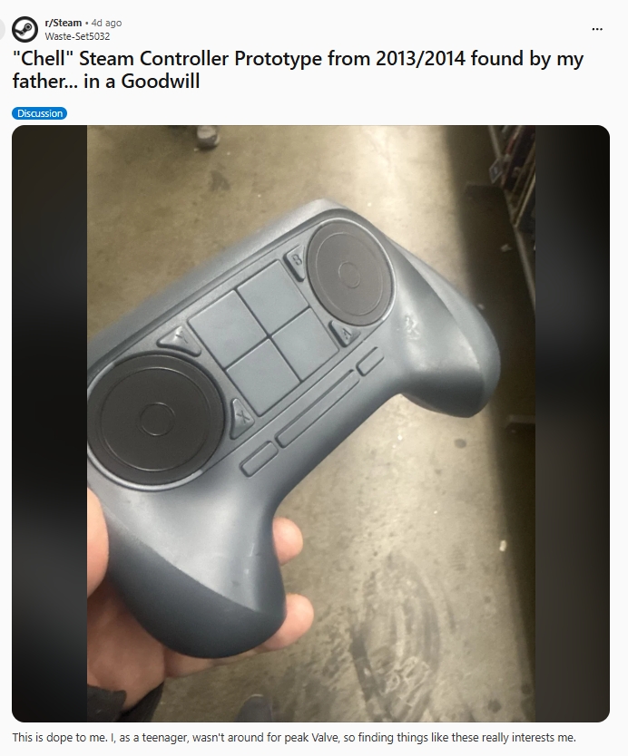 西雅圖二手店驚見「活化石」!Valve 十年前神祕原型機曝光,網驚:這就是 Steam Deck 的祖先