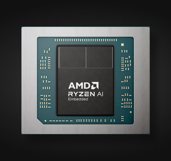 Ryzen AI Embedded X100系列處理器與Ryzen AI Max系列處理器相當接近。最高規格的Ryzen AI Embedded X199採16核32緒處理器核心組態，搭配40組運算單元的內建顯示晶片與AI運算效能達到50 TOPS的NPU。