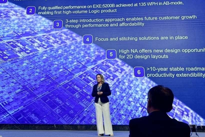 超越台積電 2 奈米極限!ASML 揭密 High NA EUV 量產進度:產能飆升、5 代 DRAM 都能用